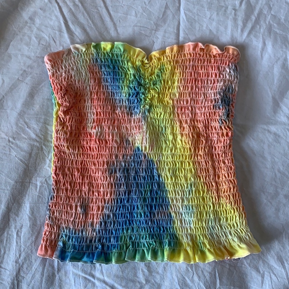 Rue 21 Tube Top Rainbow